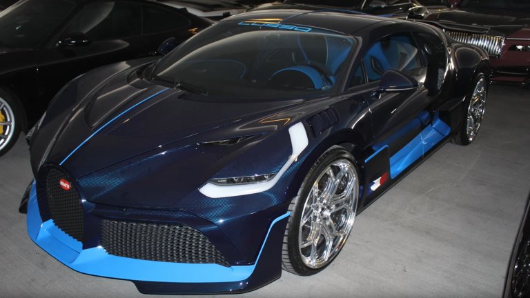 Bugatti Chiron seized from Vegas couple arrested in a $57 million fraud scheme.
